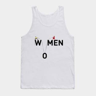 Men and Women Each for Equal, We Are The Same Tank Top